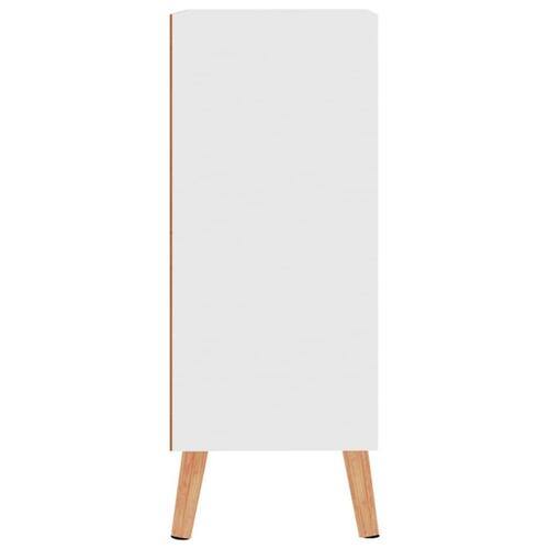Skænk 60x30x72 cm konstrueret træ hvid