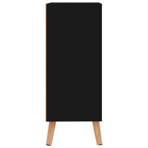 Skænk 60x30x72 cm konstrueret træ sort