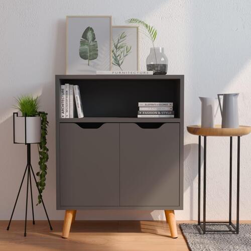 Skænk 60x30x72 cm konstrueret træ grå