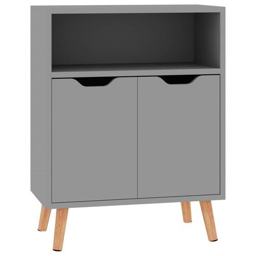 Skænk 60x30x72 cm konstrueret træ grå