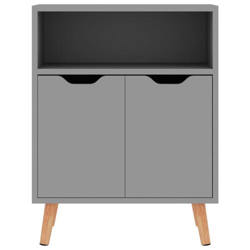 Skænk 60x30x72 cm konstrueret træ grå