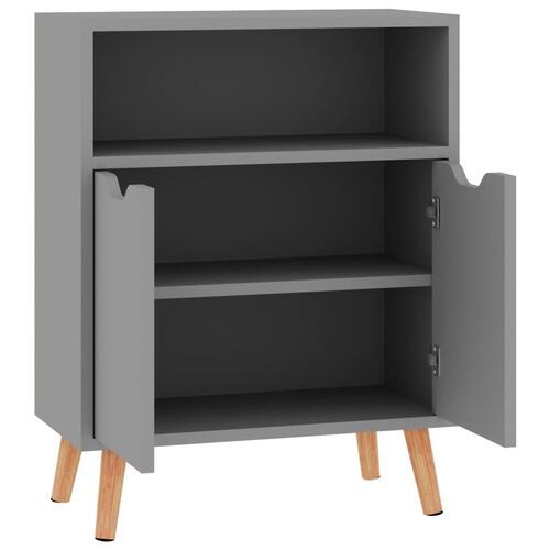 Skænk 60x30x72 cm konstrueret træ grå