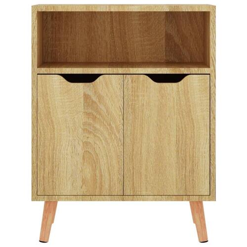 Skænk 60x30x72 cm konstrueret træ sonoma-eg