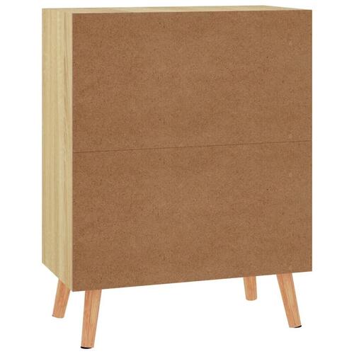 Skænk 60x30x72 cm konstrueret træ sonoma-eg
