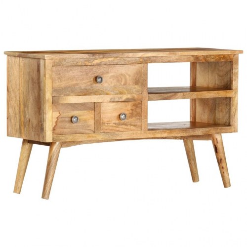 Skænk 102 x 35 x 61 cm massivt mangotræ