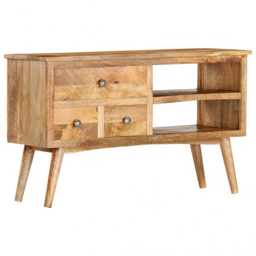 Skænk 102 x 35 x 61 cm massivt mangotræ