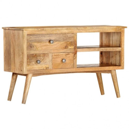 Skænk 102 x 35 x 61 cm massivt mangotræ