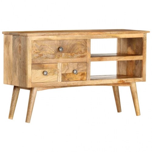 Skænk 102 x 35 x 61 cm massivt mangotræ