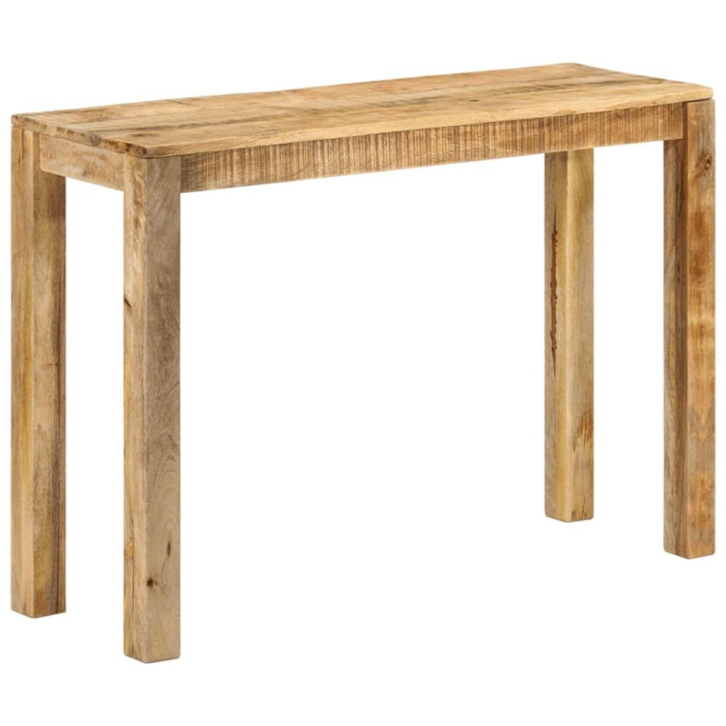 Konsolbord 110x35x76 cm ru mangotræ