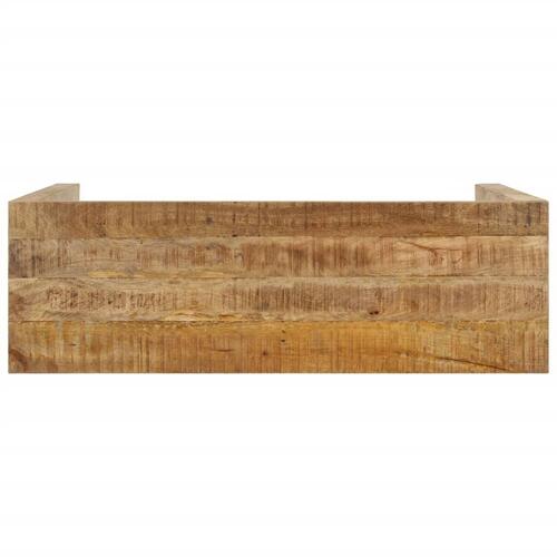 Konsolbord 110x35x76 cm ru mangotræ