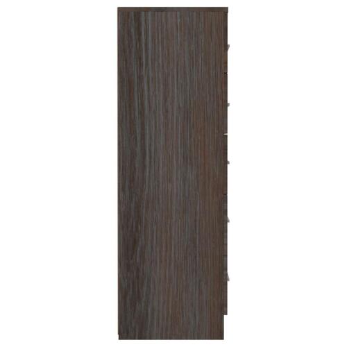 Høj kommode 41x35x106 cm konstrueret træ sonoma-eg