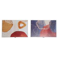 Nøgleskab Multifarvet Træ MDF 2 enheder 46,5 x 6 x 31,5 cm