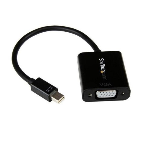 DisplayPort kabel - Startech Mini DisplayPort til VGA adapter, sort 180 cm