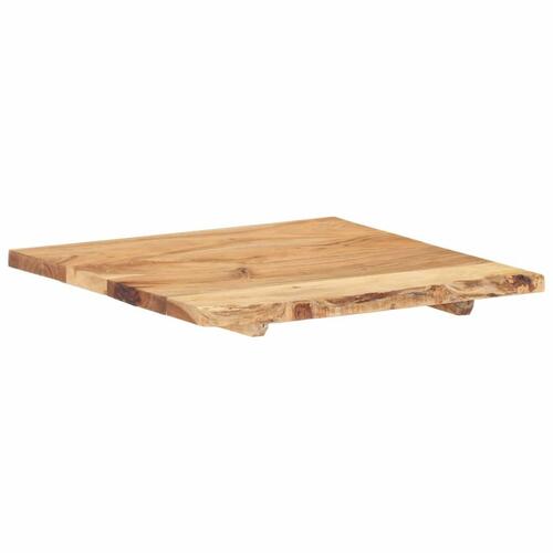 Bordplade 58x(50-60)x2,5 cm massivt akacietræ