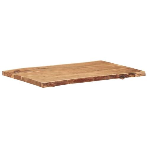 Bordplade 100x(50-60)x3,8 cm massivt akacietræ