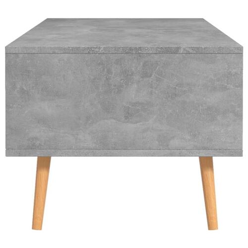 Sofabord 100x49,5x43 cm konstrueret træ betongrå