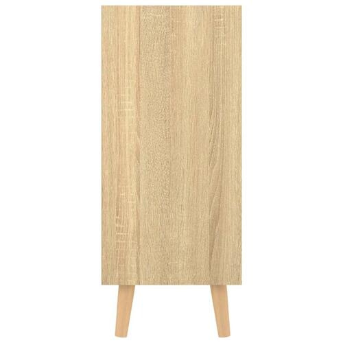 Skænk 90x30x72 cm konstrueret træ sonoma-eg
