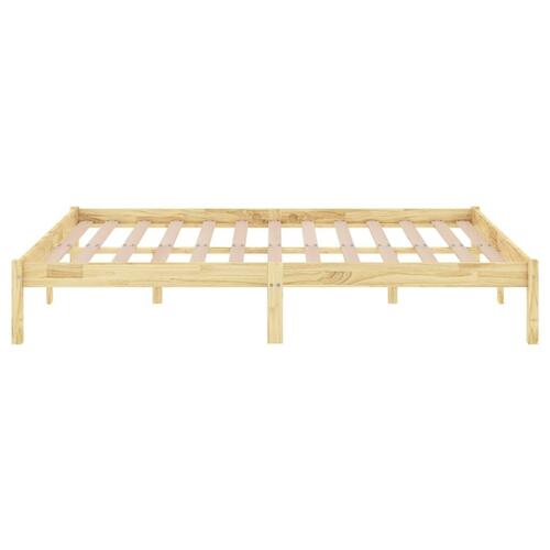 Sengeramme 180x200 cm massivt fyrretræ