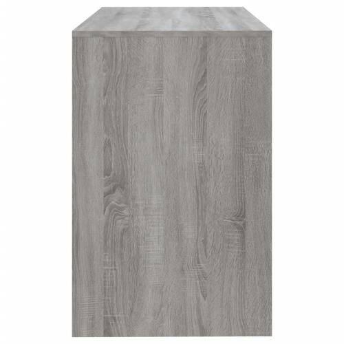 Skænk 101x50x76,5 cm konstrueret træ grå sonoma-eg