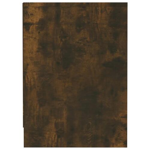 Tv-bord 102x37,5x52,5 cm konstrueret træ røget egetræsfarve