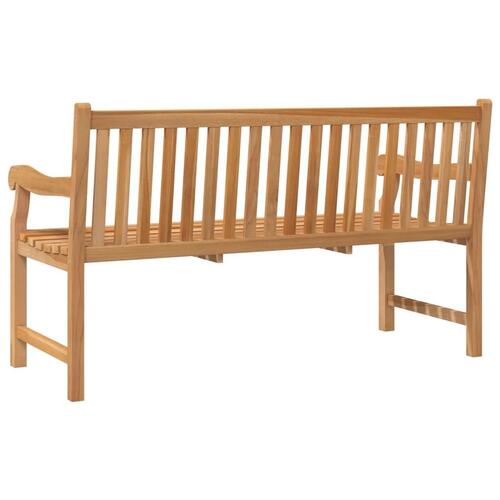 Havebænk 150 cm massivt teaktræ