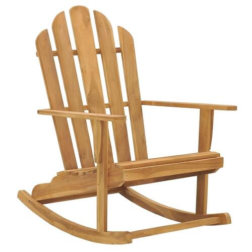 Adirondack-gyngestol massivt teaktræ
