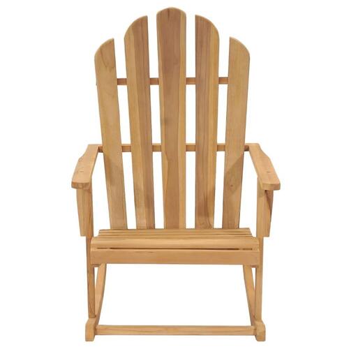 Adirondack-gyngestol massivt teaktræ