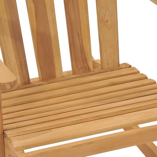 Adirondack-gyngestol massivt teaktræ