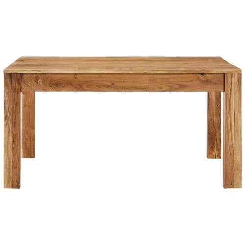 Sofabord 80x80x40 cm massivt akacietræ
