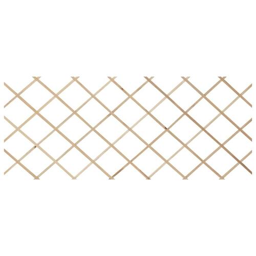 Espalierhegn 5 stk. 180x80 cm massivt fyrretræ