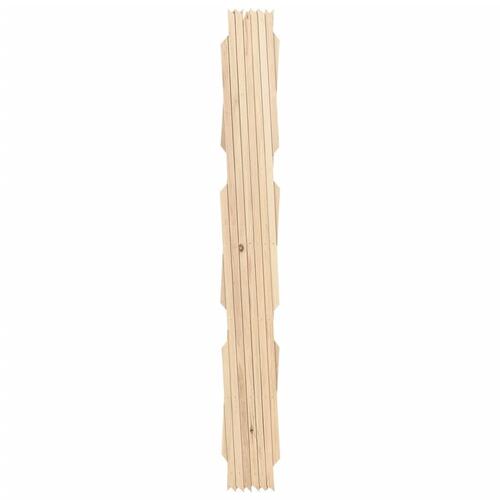 Espalierhegn 5 stk. 180x80 cm massivt fyrretræ