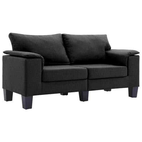 2-personers sofa stof sort