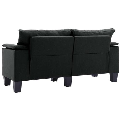 2-personers sofa stof sort