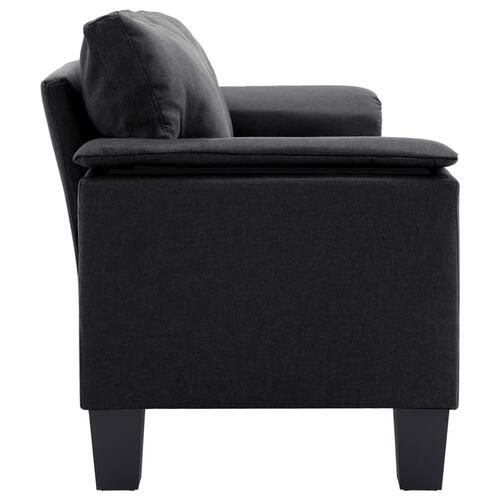 2-personers sofa stof sort