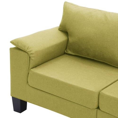 4-personers sofa stof grøn
