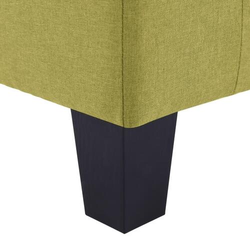 4-personers sofa stof grøn