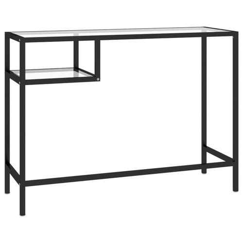 Computerbord 100x36x74 cm glas transparent