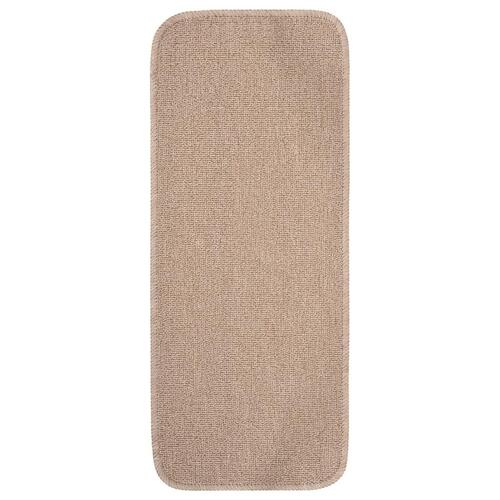 Skridsikre trappemåtter 15 stk. 60x25 cm rektangulær beige