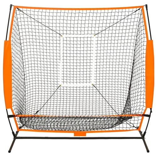 Multisport træningsnet til baseball 174x76x158,5 cm sort
