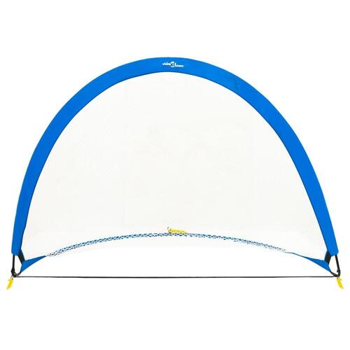 Børnefodboldmål 2 stk. med opbevaringstaske 183x117,5x120,5 cm