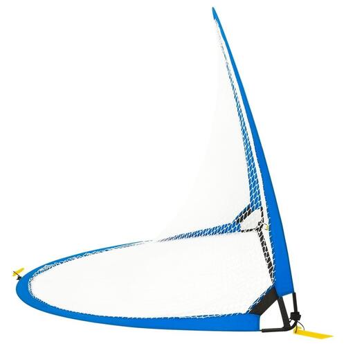Børnefodboldmål 2 stk. med opbevaringstaske 183x117,5x120,5 cm