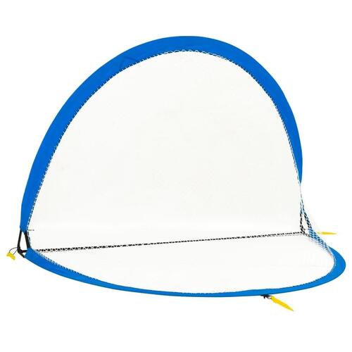 Børnefodboldmål 2 stk. med opbevaringstaske 183x117,5x120,5 cm