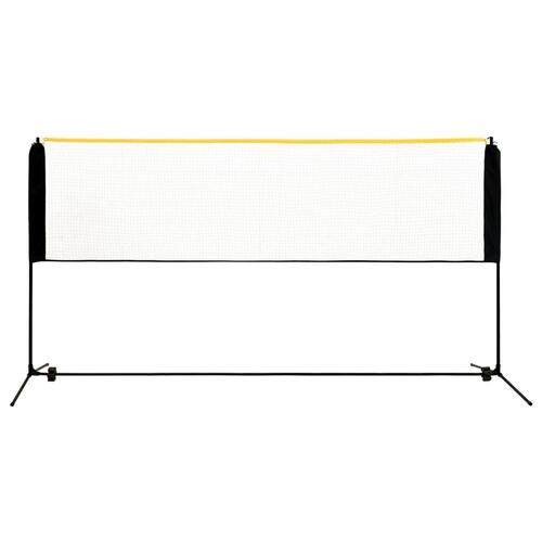 Justerbart badmintonnet 300x103x94-158 cm metal