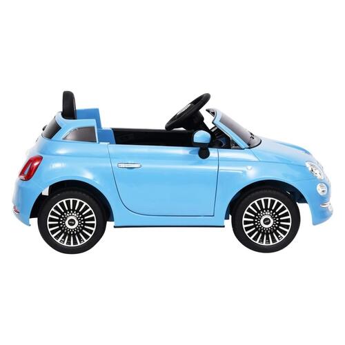 Elektrisk bil til børn Fiat 500 blå