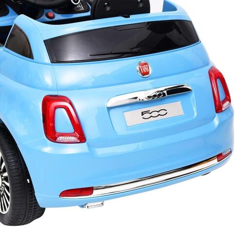 Elektrisk bil til børn Fiat 500 blå