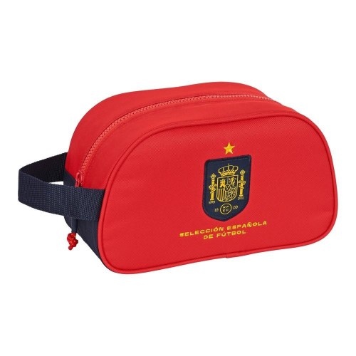 RFEF børne-toilettaske - rød/blå, 26 × 15 × 12 cm