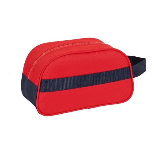 RFEF børne-toilettaske - rød/blå, 26 × 15 × 12 cm