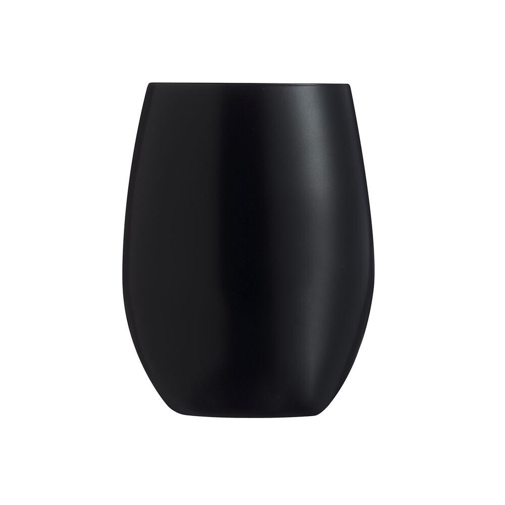Chef&Sommelier PRIMARY BLACK - sort glassæt 360 ml (6 stk.)