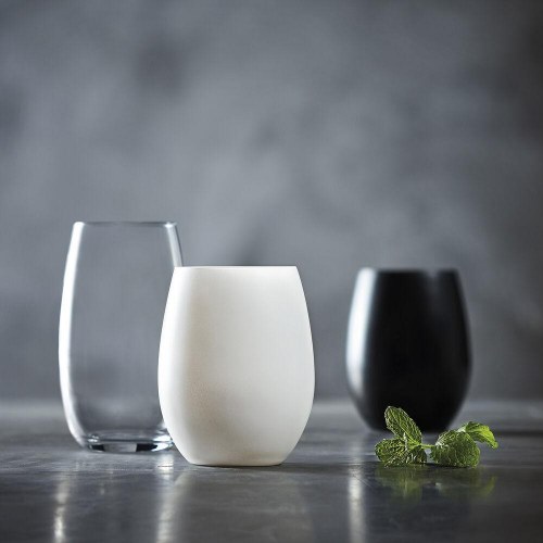 Chef&Sommelier PRIMARY BLACK - sort glassæt 360 ml (6 stk.)