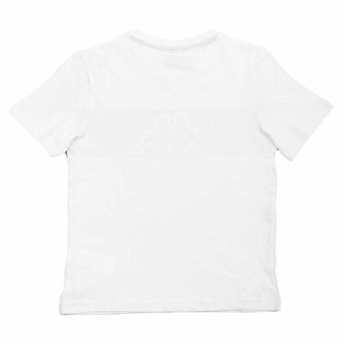 Børne Kortærmet T-shirt Kappa Skoto K Hvid 10 år